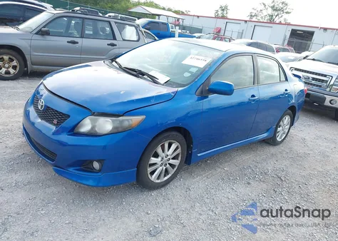 2010 Toyota Corolla S из США, поврежденный, VIN 2T1BU4EE1AC392678